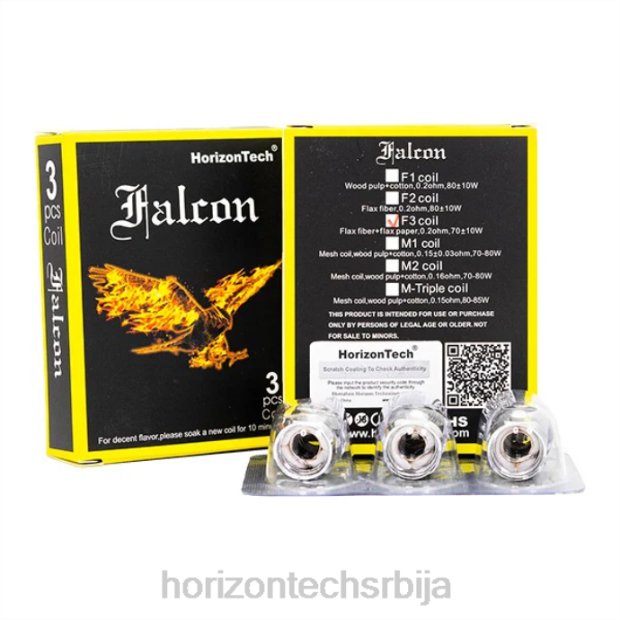 HorizonTech Falcon калемови (паковање од 3) ф3 калем 0,2 ома 406V161 | Horizontech Srbija