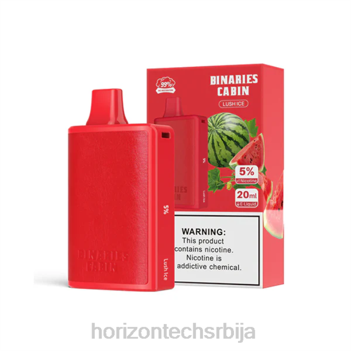 HorizonTech Binaries Cabin за једнократну употребу 20 мл бујни лед 406V59 | Horizon Tech Vape Coils