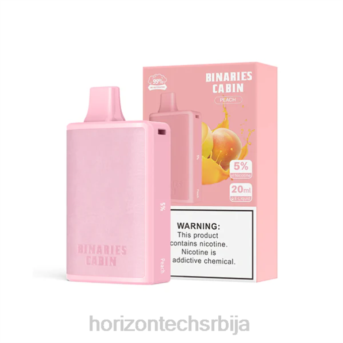 HorizonTech Binaries Cabin за једнократну употребу 20 мл бресква 406V64 | Horizon Tech Vape Tank